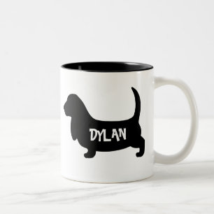 Basset Hound Personalised Mug