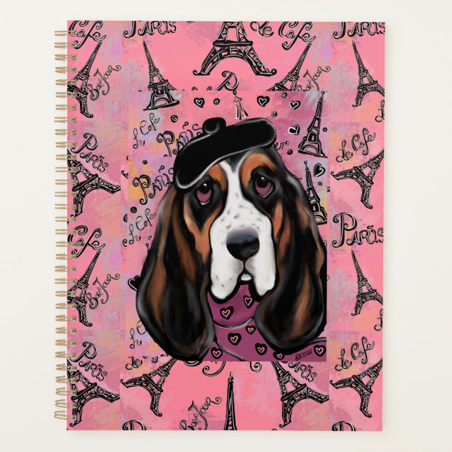 Basset Hound Planner (Front)