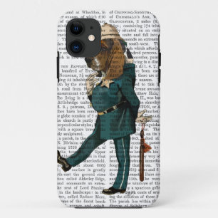 Basset Hound Policeman iPhone 11 Case