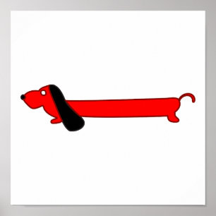 BASSET HOUND POSTER