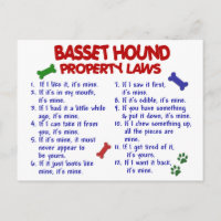 BASSET HOUND Property Laws 2