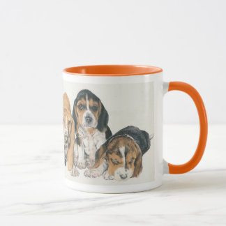 Basset Hound Puppies Mug