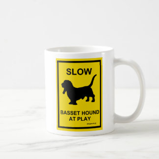 Basset Hound Slow At Play Mug