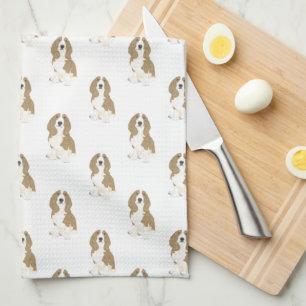 Basset Hound Tea Towel