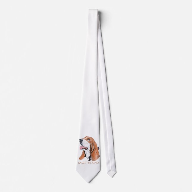 Basset Hound Tie (Front)
