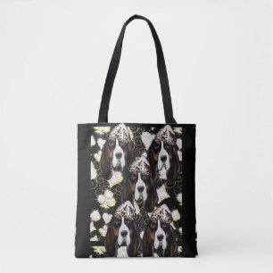 BASSET HOUND   TOTE BAG