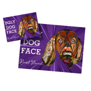 Basset Hound ugly dog face 1000 piece Jigsaw Puzzle