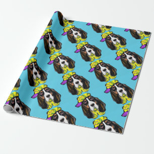 Basset Hound Wrapping Paper