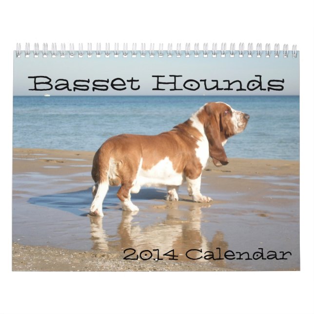 Basset Hounds 2012 Calendar (Cover)