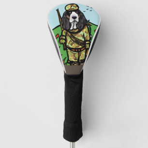 BASSET  HUNTER GOLF HEAD COVER