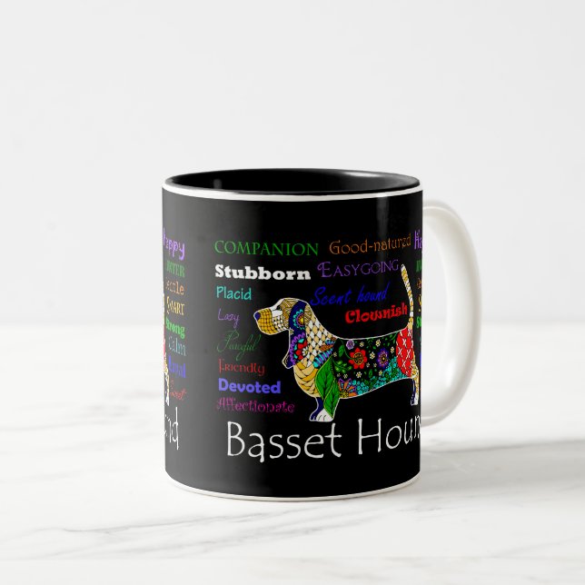 Basset Traits Mug (Front Right)