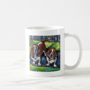 Bassets Murphy & Maddy Coffee Mug