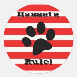 Basset's Rule Sticker