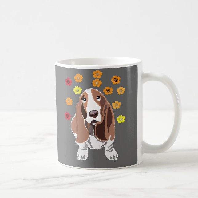 Bassett Hound Coffee Mug (Right)