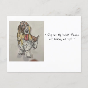 Bassie Postcard Card