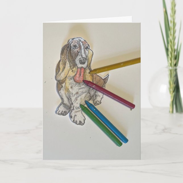 Bassie's Birthday  Card (Front)