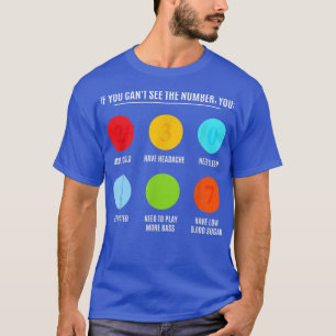 Bassist Eye Test, Electric Bass Guitar Players T-Shirt