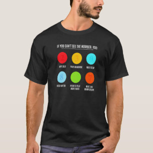 Bassist Eye Test Electric Bass Guitar Players T-Shirt