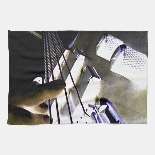 Bassist Tea Towel (Horizontal)