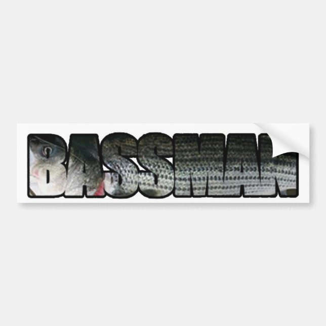 Bassman Bumper Sticker (Front)