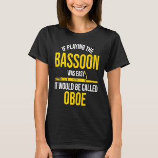 Basson Against Oboe  Bassoonist T-Shirt