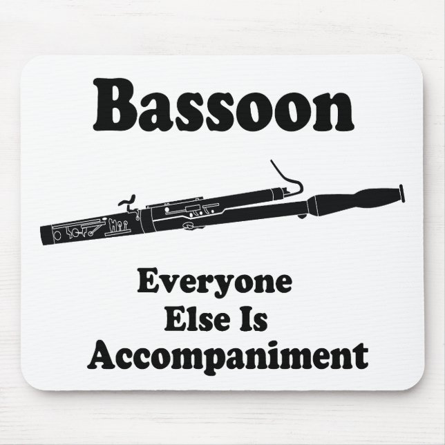 Basson Gift Mouse Pad (Front)