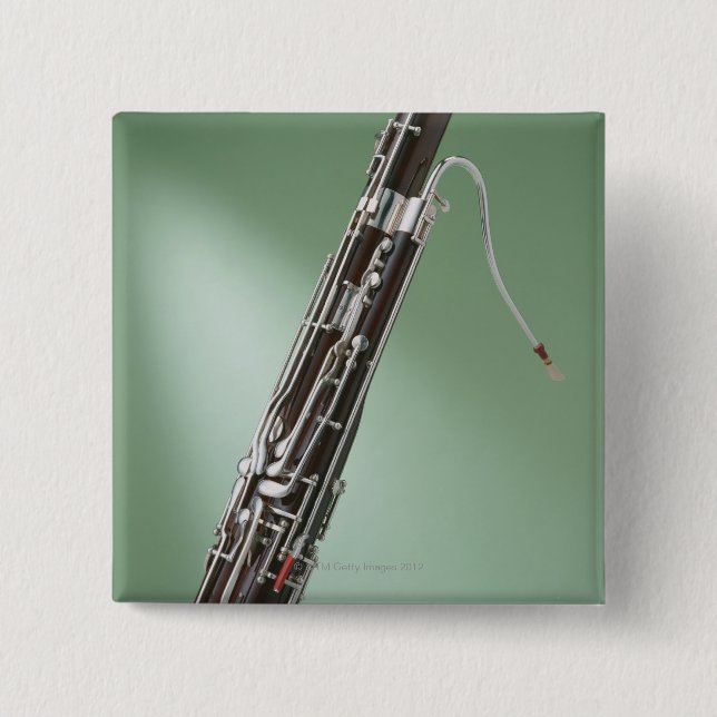 Bassoon 15 Cm Square Badge (Front)