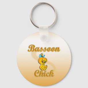 Bassoon Chick Key Ring