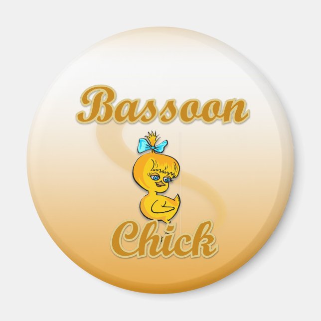 Bassoon Chick Magnet (Front)