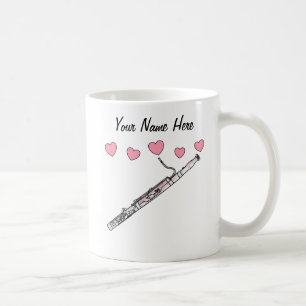 Bassoon Custom Wedding Mug Bassoonist Musician