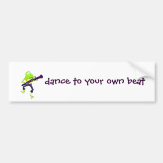 Bassoon Frog Bumper Sticker