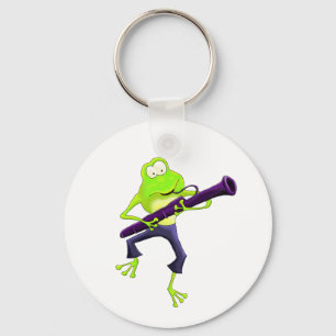 Bassoon Frog Key Ring