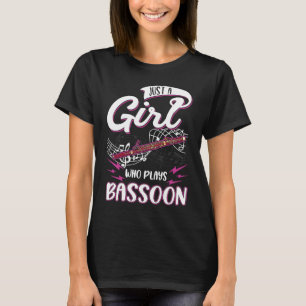 Bassoon Girl Bassoon Player Bassoonist T-Shirt
