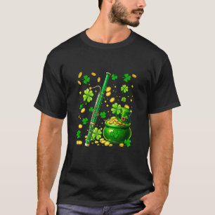 Bassoon Instrumentalist St. Patrick's Day Shamrock T-Shirt