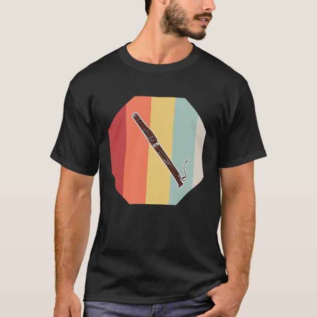 Bassoon  Men's Reed Instrument Women Children Bass T-Shirt (Front)