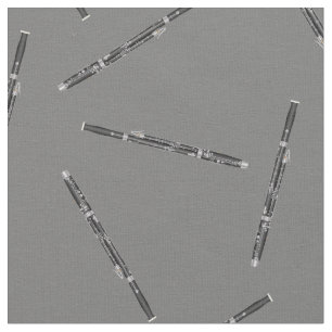 Bassoon Music Musician Room Decor Grey Fabric