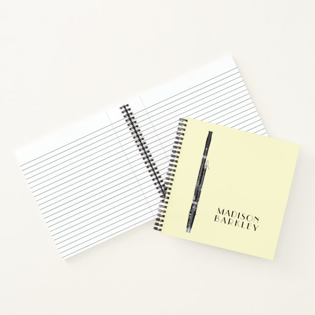 Bassoon Music Teacher Notebook (Inside)