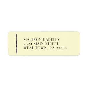 Bassoon Music Teacher Return Address Label