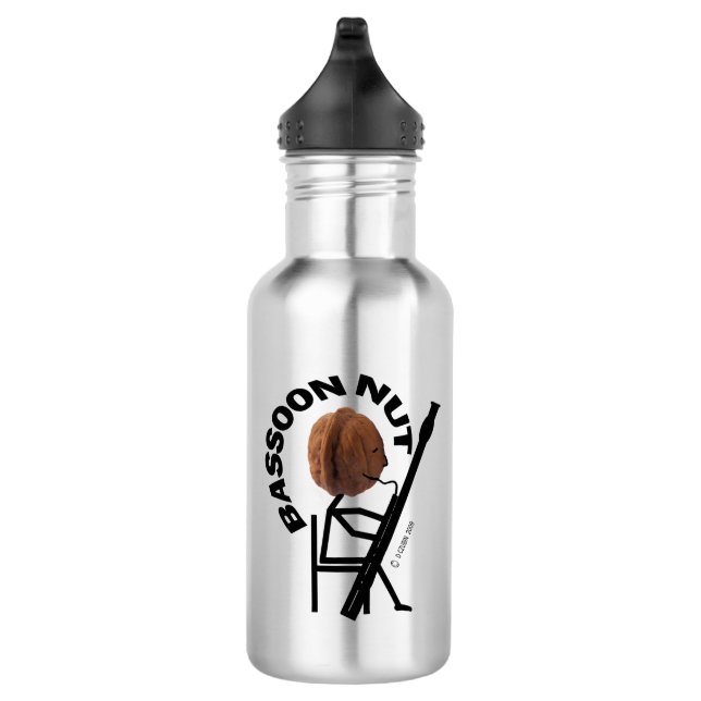 Bassoon Nut 532 Ml Water Bottle (Right)