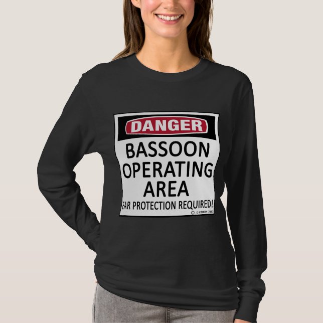 Bassoon Operating Area T-Shirt (Front)