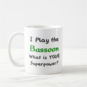 bassoon player coffee mug