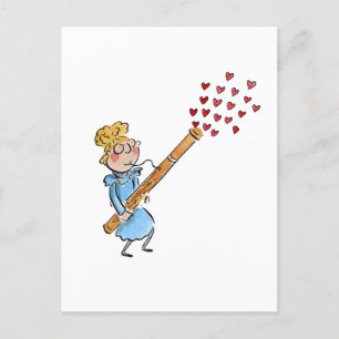 Bassoon Postcard