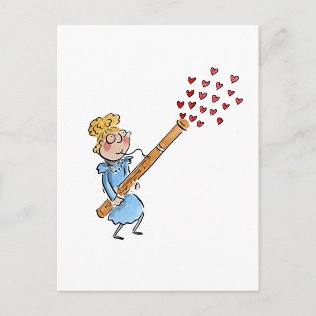 Bassoon Postcard (Front)