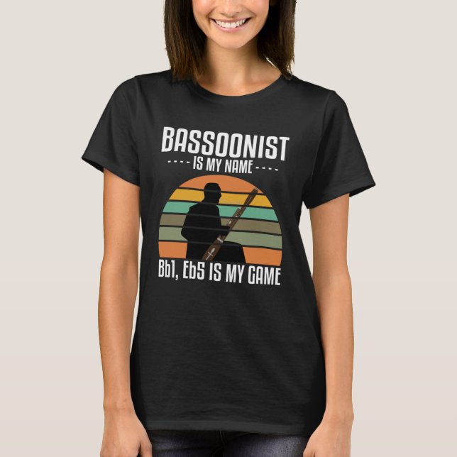 Bassoon Quote for Bassoon Reed and Bassoonist 4 T-Shirt (Front)