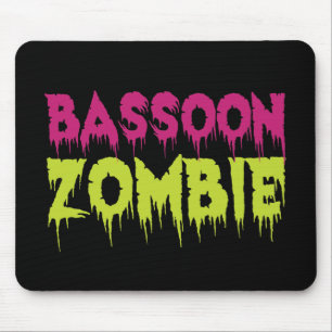Bassoon Zombie Mouse Pad