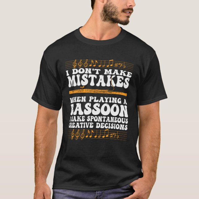 Bassoonist Bassoon Expert  7 T-Shirt (Front)