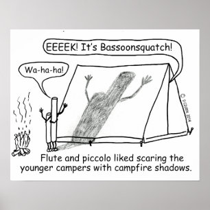 Bassoonsquatch Poster