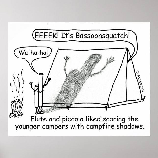 Bassoonsquatch Poster (Front)