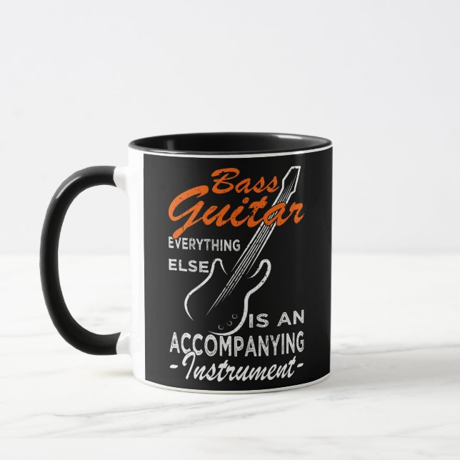 Bassplayer Bass Guitar funny Bassist saying  Mug (Left)