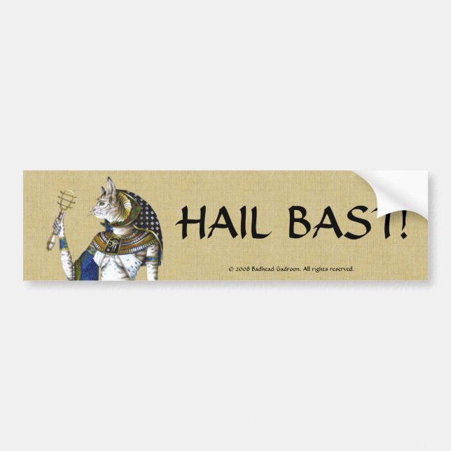 Bast  Bumper Sticker (Front)